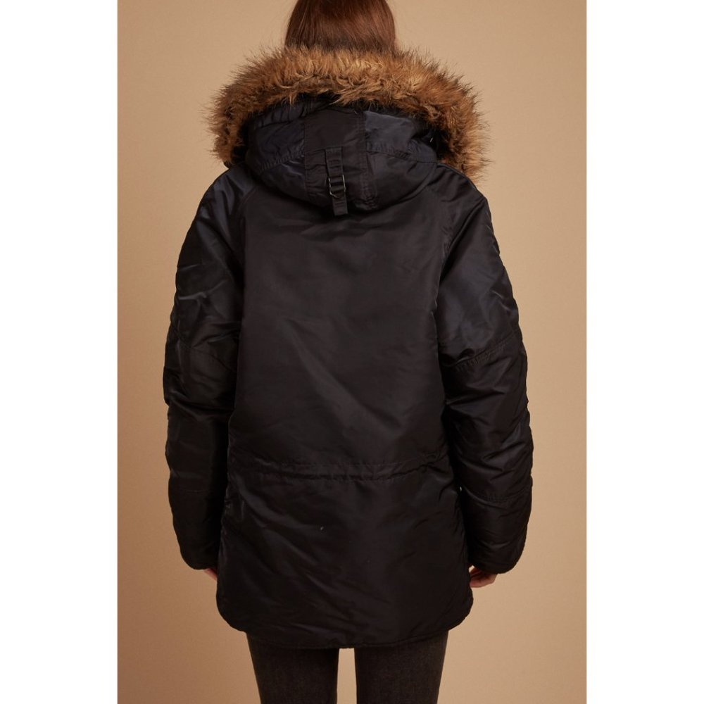 ALPHA INDUSTRIES INC. Navy Winter Jacket Size S - Picture 6 of 14